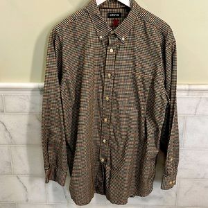 ORVIS Charles F. Orvis Signature Collection Button Down Long Sleeve Shirt XL